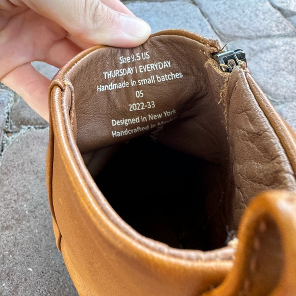 Thursday Boot Company Women’s Tempo boot size 9.5 Toffee - Picture 3 of 7
